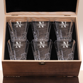 Zestaw 6 Szklanek Lodowych z grawerem NA ROCZNICĘ w pudełku