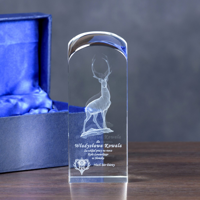 Statuetka Nagroda dla Myśliwego za wkład pracy na rzecz Koła Łowieckiego