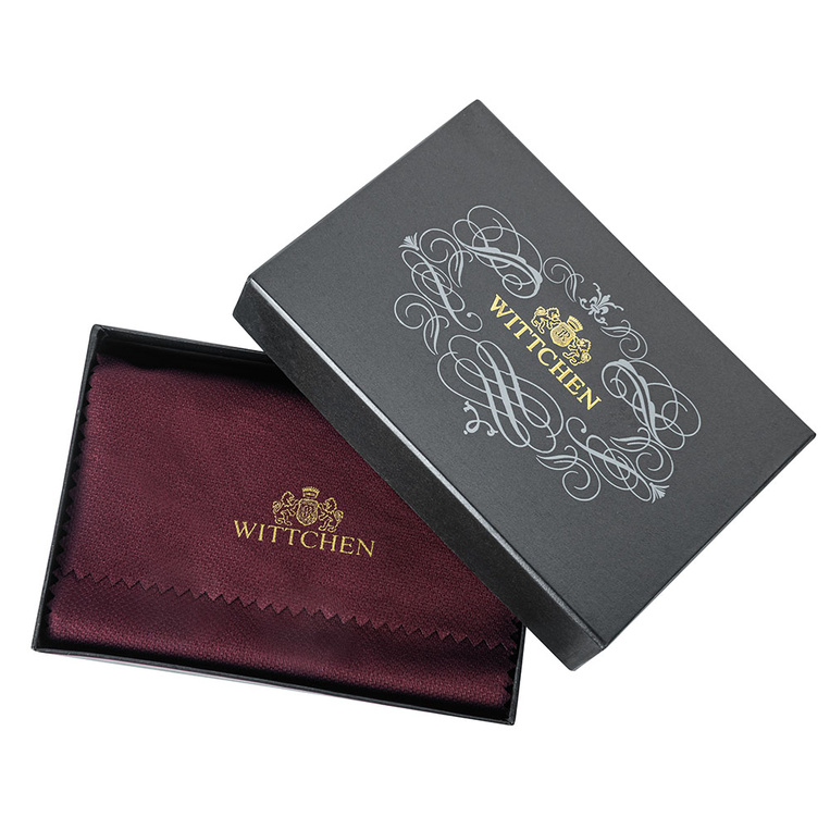 Portfel Wittchen męski czarny pionowy PREZENT DLA NIEGO