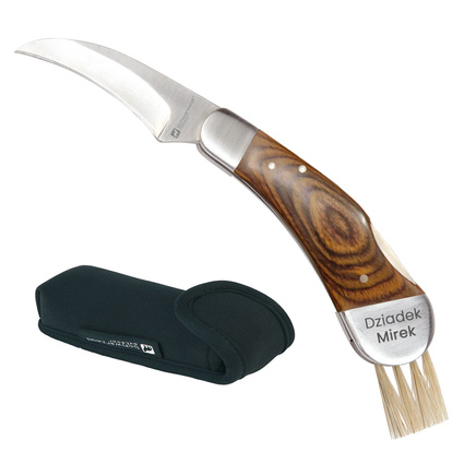 Nóż do grzybów Schwarzwolf - PREZENT DLA DZIADKA GRZYBIARZA