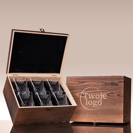 Szklanki z grawerem logo – UPOMINEK FIRMOWY na święta i jubileusz