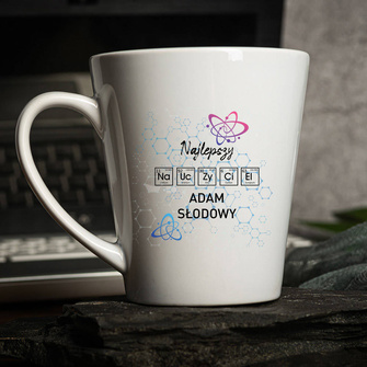 Kubek Latte DLA NAUCZYCIELA CHEMII