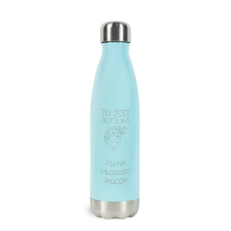 TERMOS Butelka termiczna z grawerem - BUTELKA MŁODOŚCI