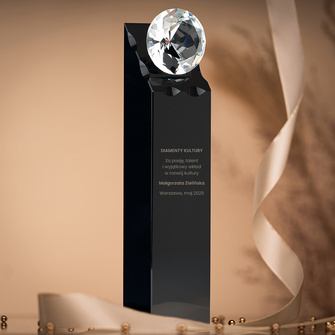 Statuetka DIAMENTY KULTURY za twórczą działalność