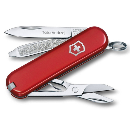 Szwajcarski brelok Victorinox ze scyzorykiem - prezent dla taty