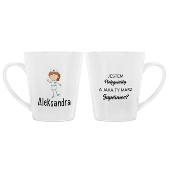 Personalizowany Kubek Latte DLA PIELĘGNIARKI