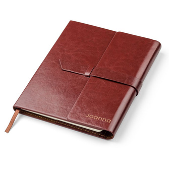 PERSONALIZOWANY NOTES skórzany dla kobiety – prezent z klasą