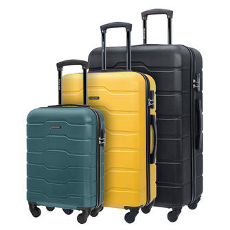 Zestaw kolorowych walizek z grawerem prezent NA ŚLUB URODZINY i ROCZNICĘ