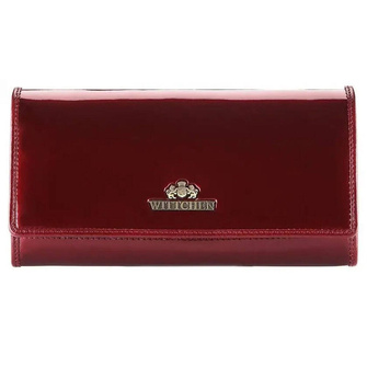 Grawerowany portfel damski bordowy Wittchen - PERSONALIZOWANY PREZENT