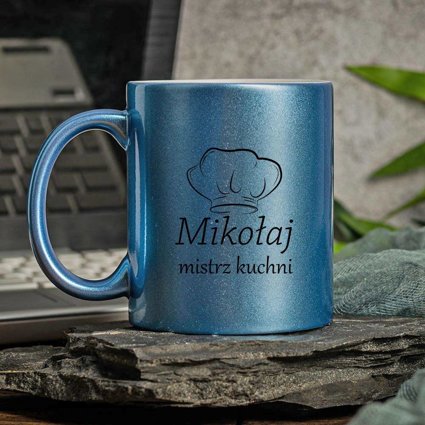 Personalizowany kubek ceramiczny na prezent DLA MISTRZA KUCHNI