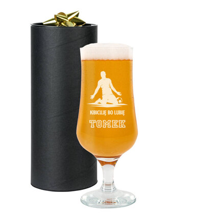 Pokal do piwa z grawerem - Personalizowany prezent na każdą okazje