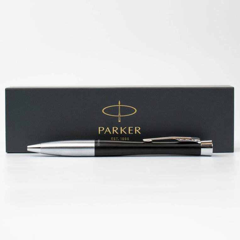 Długopis urban muted black GT PARKER Srebrny - czysty