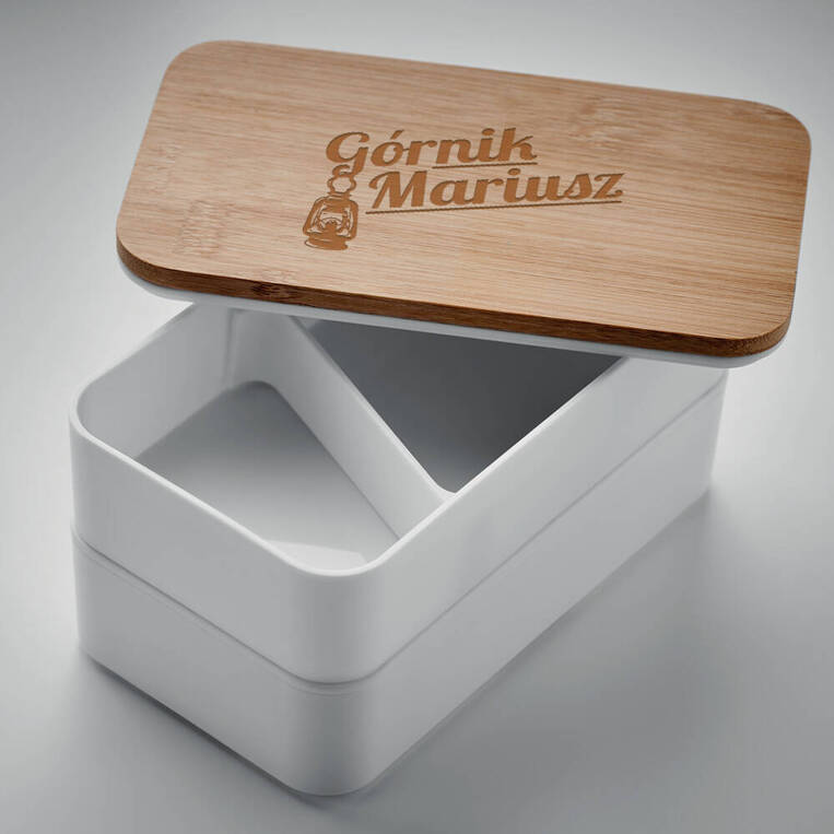 Personalizowany Lunch box DLA GÓRNIKA grawer imienia